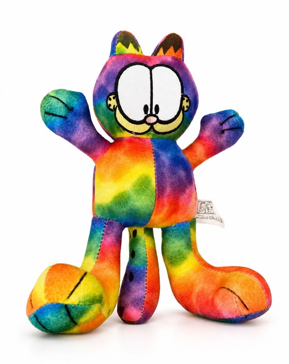 Paws Garfield Odie Garfield Rainbow Plush Stuffed Toy